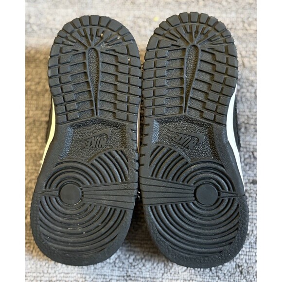 Nike Dunk Low SE Black Croc (TD) Size 8C FV7474-001 - Picture 5 of 6